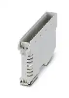 2202506: DIN RAIL HOUSING, LOWER, POLYAMIDE, GREY