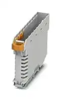 2201963: DIN RAIL HOUSING, LOWER, POLYAMIDE, GREY