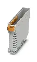 2201962: DIN RAIL HOUSING, LOWER, POLYAMIDE, GREY