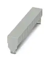 2202630: DIN RAIL HOUSING, 10U, POLYAMIDE, GREY