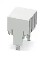 2201799: DIN RAIL HOUSING, 2U, POLYAMIDE, GREY