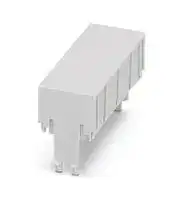 2201802: DIN RAIL HOUSING, 4U, POLYAMIDE, GREY