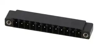 39505-1012: 3.5MM EURO HEADER VERT BLK ME 12CKT