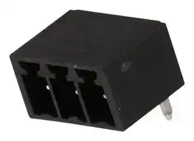 39512-1003: 3.81MM EURO HEADER RA BLK 3CKT