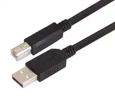 CSUZAB-3M: USB Cable, Type A Plug to Type B Plug, 3 m, 9.8 ft, USB 2.0, Black