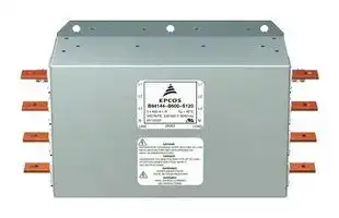 B84144B0400S120: Power Line Filter, General Purpose, 530 VAC, 400 A, Three Phase, 3 Stage, Chassis Mount