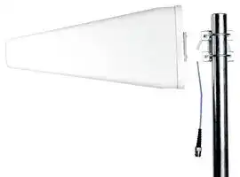 LD617-6000S143: RF Antenna, 4.9 to 6GHz, 5G NR / 4G LTE, 7dBi, Vertical, Pole / 4.3/10 Straight Jack