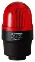 20911067: Beacon, LED, Red, Steady, 115 VAC, 58 mm x 103 mm, IP65