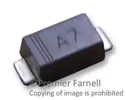 SM4007PL-TP: Standard Recovery Diode, 1 kV, 1 A, Single, 525 mV, 25 A