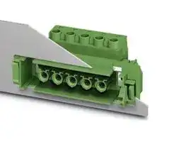 1703771: Pluggable Terminal Block, Feed-thru, 10.16 mm, 2 Ways, 16 mm², Screw