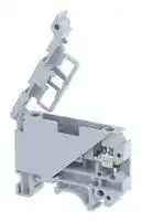 KUDF4: Fused Terminal Block, 2 Ways, 4 mm², Screw, 6.3 A