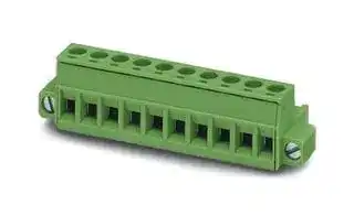 1713070: Pluggable Terminal Block, 5 mm, 2 Ways, 2.5 mm², Screw