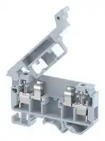 KUFH4: Fused Terminal Block, 2 Ways, 4 mm², Screw, 12 A