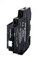 DR10D24: Solid State Relay, 24 A, 100 VDC, DIN Rail, Screw