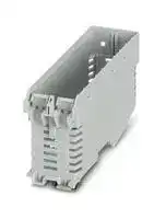 2202663: DIN RAIL HOUSING, LOWER, POLYAMIDE, GRY