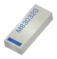 M830320: Antenna, Single Band Chip, Ceramic, 2.4425GHz, 8mm x 3mm x 1.3mm