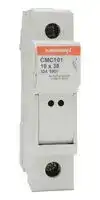 CMC101: Fuseholder, Cartridge, 690V, 32A, 10.3mm x 38.1mm, Screw Terminal