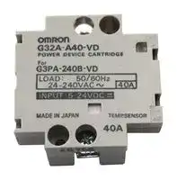G32A-A40-VD DC5-24: Solid State Relay, 40 A, 240 VAC, DIN Rail