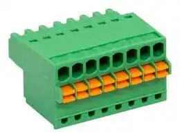 CSTBP92HC/8: Pluggable Terminal Block, 2.5 mm, 8 Ways, 0.5 mm², Push In