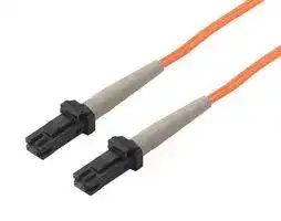 FODMTRJ50-15: Fibre Optic Cable, Multimode, 2 Fibres, 50µm / 125µm, MT-RJ to MT-RJ, 15 m