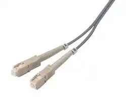 FODSC-10: Fibre Optic Cable, Multimode, 2 Fibres, 62.5µm/125µmDia, SC-SC Duplex, 10m