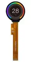MDT0128AIS-SPI: TFT LCD, 1.28 ", 240 x 240 Pixels, Round, RGB, 2.8V