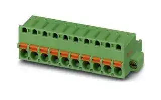 1942277: Pluggable Terminal Block, 5 mm, 3 Ways, 2.5 mm², Push In