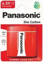 3R12RZ/1BP: BATTERY, ZINC CHLORIDE, 4.5V