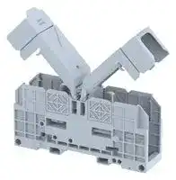 SPT70XL: DIN Rail Mount Terminal Block, High Current, 2 Ways, 6 AWG, 00 AWG, 70 mm², Bolt, 192 A