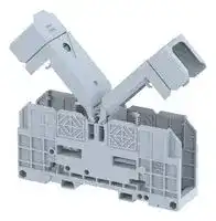 SPT95XL: DIN Rail Mount Terminal Block, High Current, 2 Ways, 95 mm², Bolt, 232 A