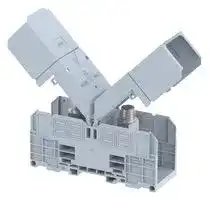 SPT300XL: DIN Rail Mount Terminal Block, High Current, 2 Ways, 300 mm², Bolt, 520 A