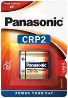 CR-P2L/1BP: Battery, 6 V, CR-P2, Lithium Manganese Dioxide, 1.4 Ah, Pressure Contact, 1