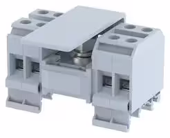 DBK 1X4: Panel Mount Barrier Terminal Block, 57 A, 800 V, 9 Pole, 1, Screw, 1 AWG