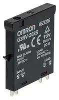 G3RV-202S  DC24: Solid State Relay, SPST-NO, 2 A, 240 VAC, Socket, Quick Connect, Zero Crossing