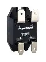 EL100D20-05N: Solid State Relay, 90° Bent, 20 A, 100 VDC, Panel Mount, Quick Connect