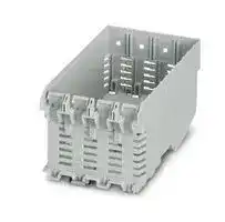 2202664: DIN RAIL HOUSING, LOWER, POLYAMIDE, GRY