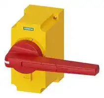 3KF9501-2AA00: Operating Mechanism, Direct, Red/Yellow, 3KF Series Switch Disconnector