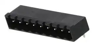 39532-1009: 5.08MM EURO HEADER RA BLK 9CKT