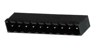 39532-1010: 5.08MM EURO HEADER RA BLK 10CKT