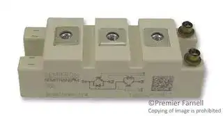 SKM75GB12T4: IGBT Module, Half Bridge, 115 A, 1.85 V, 175 °C, Module