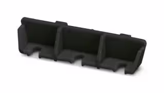 2200171: MOUNTING FLANGE, POLYAMIDE, BLACK