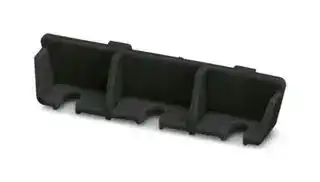 2200171: MOUNTING FLANGE, POLYAMIDE, BLACK