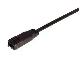 FODSMI-01: Fibre Optic Cable, Plastic Optical, 2 Fibres, SMI-SMI Duplex, 1m