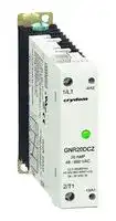GNR10DCZ: Solid State Relay, SPST-NO, 10 A, 280 VAC, DIN Rail, Panel, Screw, Zero Crossing