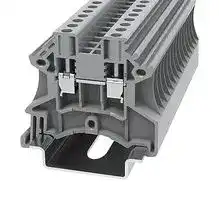 DC2.5-11020000018: DIN Rail Mount Terminal Block, 2 Ways, 28 AWG, 12 AWG, 2.5 mm², Screw, 24 A