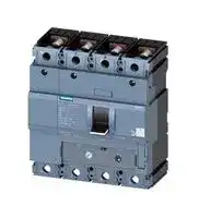 3VA1220-4EF42-0AA0 — Thermal Magnetic Circuit Breaker, MCCB, 3VA1, 4P, 36 kA, 415 V, 200 A, Without Auxiliary Contact