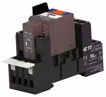8-1415534-9: Power Relay, DPDT, 24 VDC, 12 A, PT Series, Panel Mount, DC Monostable