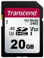 TS20GSDC240I: Flash Memory Card, 3D NAND, SD Card, UHS-1, Class 2, Class 30, V30, 20 GB