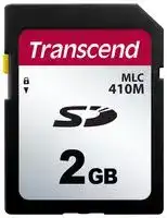TS2GSDC410M: Flash Memory Card, MLC NAND, SD Card, UHS-1, Class 1, Class 10, 2 GB