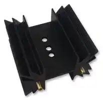 SK 129 38,1 STS SOT 32: Heat Sink, Extruded, PCB Mount, 6.5 °C/W, SOT-32, TO-3P, TO-220, 42 mm, 38.1 mm, 25 mm